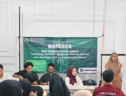 Bentuk Kader Berintegritas, Komisariat Persiapan UTB Lampung Gelar Maperca Perdana HMI