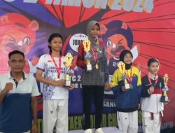 Arina Olivia Meysun, Siswi SMPN 22 Bandar Lampunh Raih Medali Emas Kejurnas Taekwondo IISTC 2024