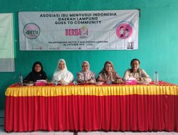 AIMI Lampung Bersama KPM PKH Dan Kader Posyandu Gisting Tanggamus Gelar Edukasi Ibu Menyusui dan Menu Gizi Seimbang