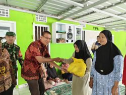 PWI Lampung Salurkan Bantuan untuk Korban Banjir di Sukajaya Lempasing Pesawaran