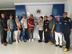 Kabid Humas Polda Lampung Sambangi Sekretariat PWI untuk Tingkatkan Sinergi dan Kolaborasi
