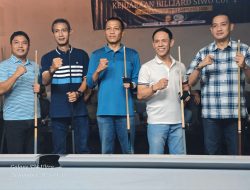 Turnamen Billiard SIWO Cup I Piala Ketua PWI Lampung Sukses Digelar, Syahroni Yusuf Raih Juara 1