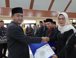 Lantik 57 Kepsek SMA/SMK, Thomas Amirico : Rotasi Untuk Penyegaran dan Meningkatkan Mutu Pendidikan