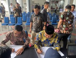 Moh. Saleh Asnawi dan Agus Suranto Medikal Chek Up di Kantor Kemendagri