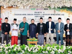 Milad Ke-4, Paskas Tanggamus Distribusikan Santunan Kepada 300 Santri Yatim Piatu dan Penghafal Al-quran