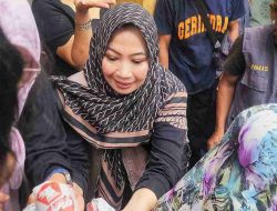 Mewakili Gubernur Lampung, Anggota Fraksi Gerindra DPRD Kota Bandar Lampung Tinjau Lokasi Banjir Untuk Memberikan Bantuan
