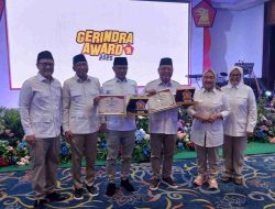 DPC Gerindra Tanggamus Raih 2 Penghargaan Dari DPD Gerindra Lampung