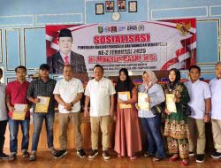 Sosialisasi PIP-WK, Mukhlis Basri Berharap Pondasi Bangsa Semakin Kokoh Menuju Indonesia Emas 2045