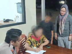 Patroli Malam, Polsek Kota Agung Amankan Dua Anak Terlibat Perang Sarung
