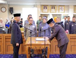Setelah Plh, Muhammad Firsada Resmi Jabat Pj Sekdaprov Lampung