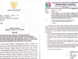 Pemkab Tanggamus Terapkan Aturan WFA Bagi Pegawai ASN Dan Penyelenggaraan Pelayanan Publik Jelang Idul Fitri 1446 H