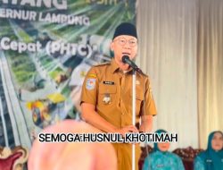 Gubernur Lampung Mirza Mengajak Warga Masyarakat Mengirim Doa Untuk Bupati Way Kanan (Alm) Ali Rahman