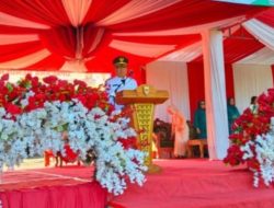 Bupati Tanggamus Pimpin Upacara Peringatan HUT Kabupaten Tanggamus Ke-28