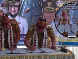 Gubernur Lampung dan Bupati Tanggamus Tandatangani MOU Program Inovasi Kependudukan ”Aku Lulus”