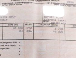 Aneh, Adanya Penarikan PBB di Kawasan TNBBS: Warga Bayar Pajak, Dandim : Koe Bisa?