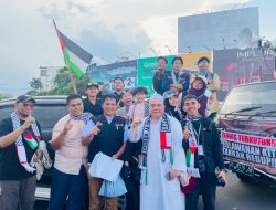Lebih dari 10.000 Orang Aksi Bela Palestina di Tugu Adipura Bandar Lampung, Donasi Terkumpul Lebih dari 100 Juta