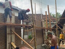 Wujud Nyata Pengabdian, TMMD ke-124 Kodim 0422/LB Bangun MCK Masjid Nurul Yakin Pesisir Barat