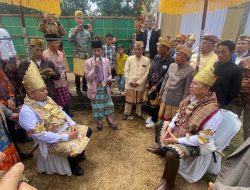 Ketua KPU RI Resmi Masuk Adat Lampung Abung Siwo Migo