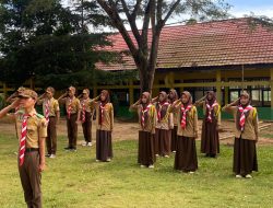 Kodim 0422/LB Buka Saka Wira Kartika di SMAN 1 Bengkunat Belimbing