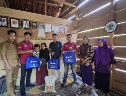 Dinas Sosial Tanggamus Melalui Pendamping SDM PKH Salurkan Bantuan Untuk Anak Penderita Hydrocephalus Di Cukuh Balak