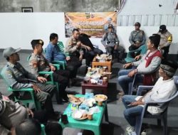 Kapolsek Kota Agung Tanggamus Menggelar  Program “Ngobarmas” Bersama Warga