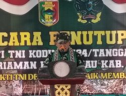 Karya Bhakti TNI TA 2025 Resmi Ditutup, Dandim 0424/TGM Sampaikan Sejumlah Pesan