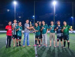 KPU, Bawaslu dan Pewarta Bangun Sinergi Lewat Fun Match Mini Soccer