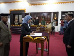 Dra. Bayana Dilantik Sebagai Pj Sekda Metro, Wali Kota: Harus Jadi Motor Penggerak Birokrasi