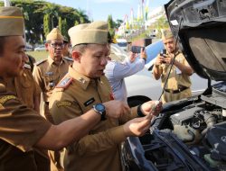 Apel Kendaraan Dinas, Sekdaprov Lampung Temukan Randis Menunggak Pajak