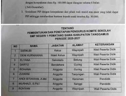 Dugaan Pemotongan Dana PIP SMPN 1 Pematang Sawa Tanggamus, Ini Sebenarnya!