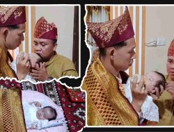 Wujud Rasa Syukur, Jefri Kabiro Trans News Education dan Istri Gelar Tasyakuran Aqiqah Anak Ketiganya