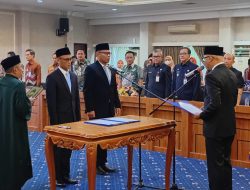 Gubernur Lampung Lantik Kepala Bappeda dan BKD: Jangan Cuma Jabatan, Tunjukkan Kinerja Nyata