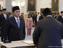 Reshuffle Ke-3, Presiden Prabowo Lantik Menkopolkam dan Menpora serta Sejumlah Pejabat Lainnya