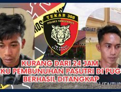 Kurang dari 24 Jam, Pelaku Pembunuh Pasangan Suami Istri di Way Pring Pugung Berhasil Ditangkap