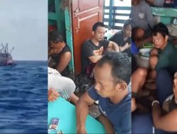 KM Maulana 30 Terbakar di Perairan Lampung, 25 ABK Selamat, 8 Masih Dalam Pencarian