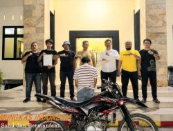 Polsek Kota Agung Tangkap Pelaku Curanmor Yamaha Trail Seharga Rp29 Juta