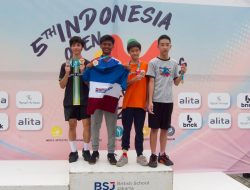 Atlet Pakour Junior Asal Metro Sabet Medali Emas di Indonesia Open Parkour 2026
