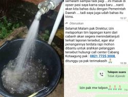 Warga Kotaagung Keluhkan Air PDAM Keruh, Bau Amis dan Banyak Hewan Airnya