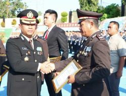 Peringatan Hari Bhayangkara ke-80, Puluhan Personel Polres Tanggamus dan 6 Warga Diganjar Penghargaan
