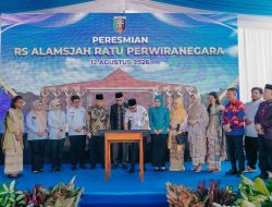 Gubernur Lampung Resmikan RS Alamsyah Ratu Perwiranegara, Dorong Jadi Rujukan Kesehatan di Sumatera Bagian Selatan